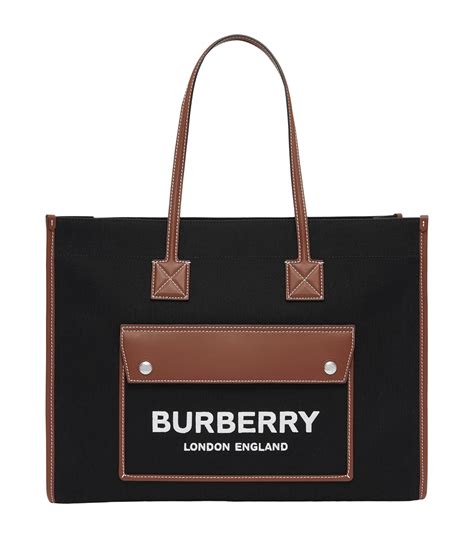 burberry canvas weekend tote bag